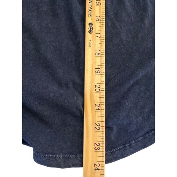 Joie Blue Lace Trim Cotton Top Small Long Sleeve Boho Peasant Tunic EUC - Picture 9 of 12